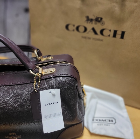NWT COACH Lane Satchel 👛 - Picture 11 of 14